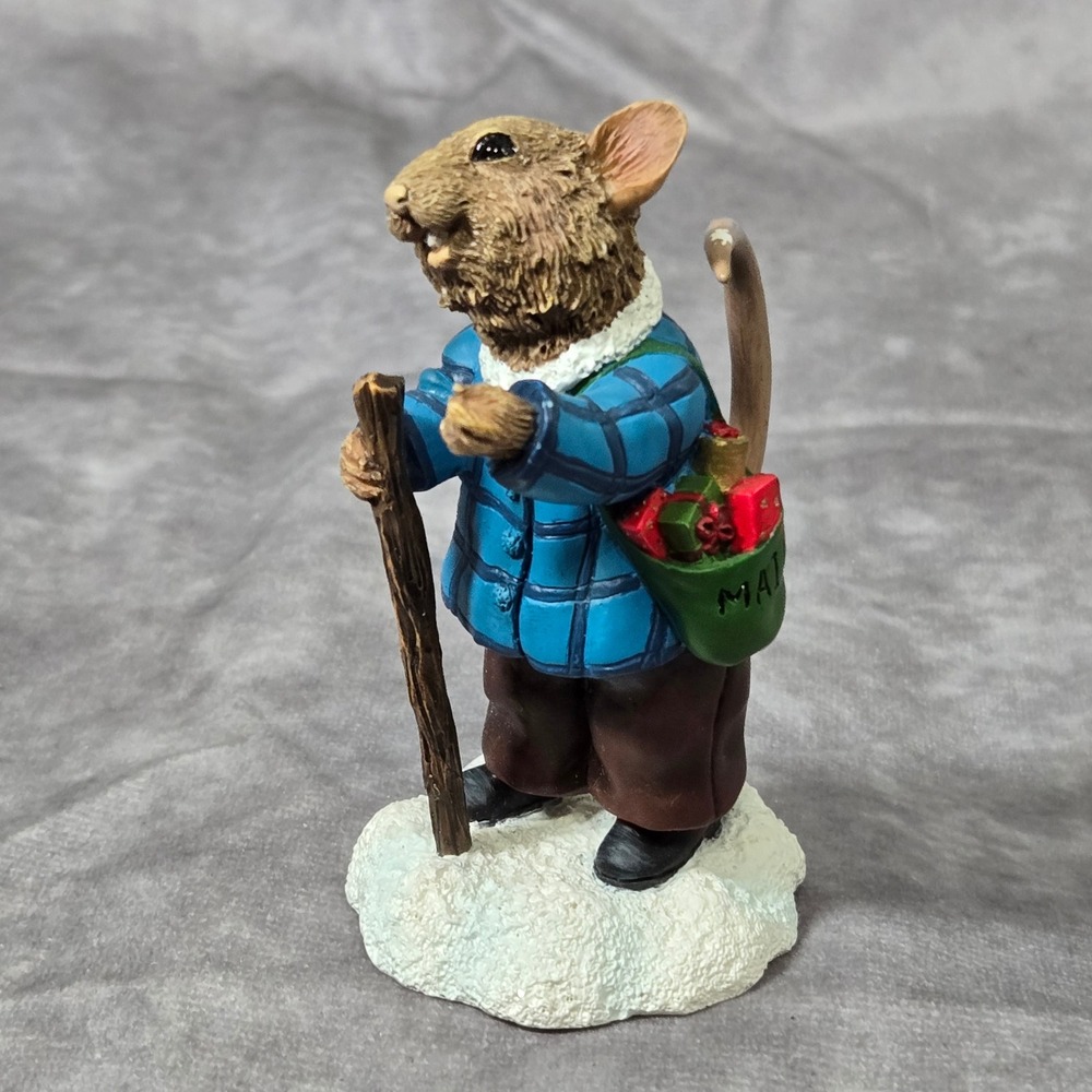 Sam the Mailmouse Merry Mice by Pipka #40020 Vintage Decor‎ Figurine